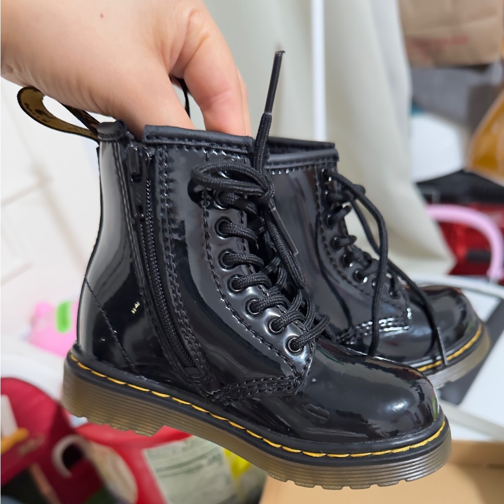Dr. Martens Kids Black Boots